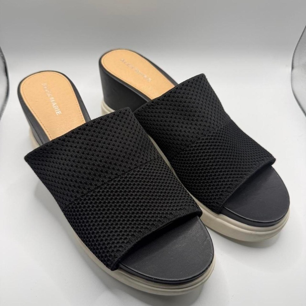 Alex Marie black platform sandals ladies size 8.5-9